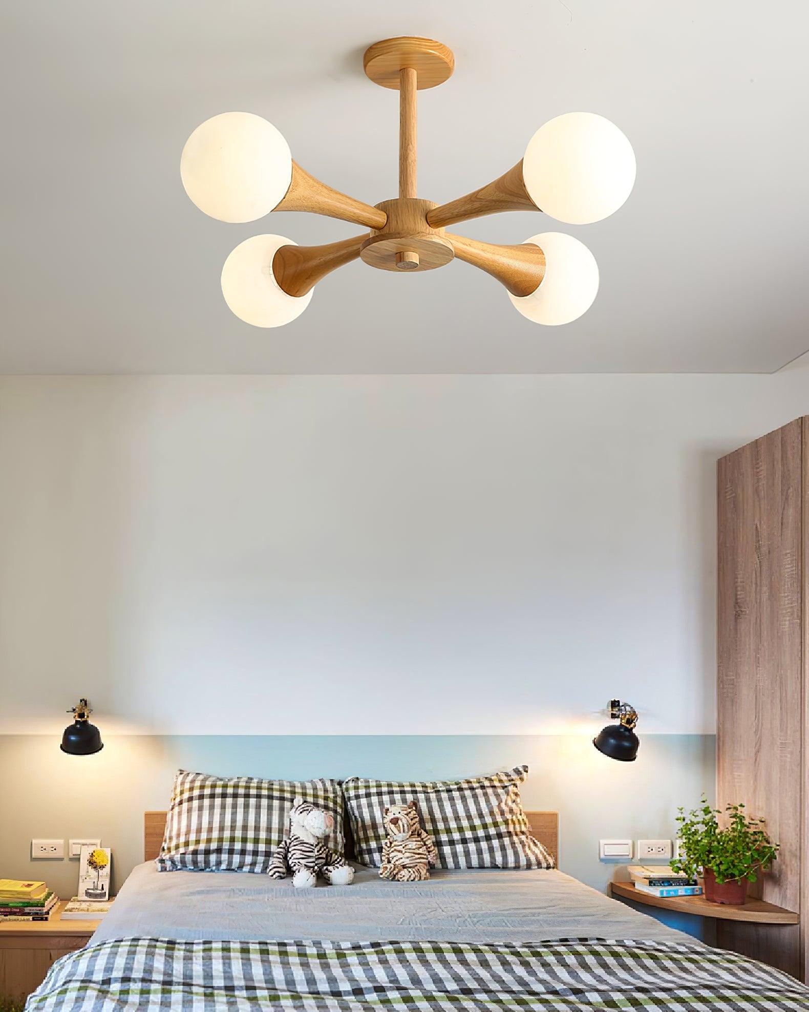 SylvaLume Wooden Pendant Lamp | Elegant Hanging Light | Lersk