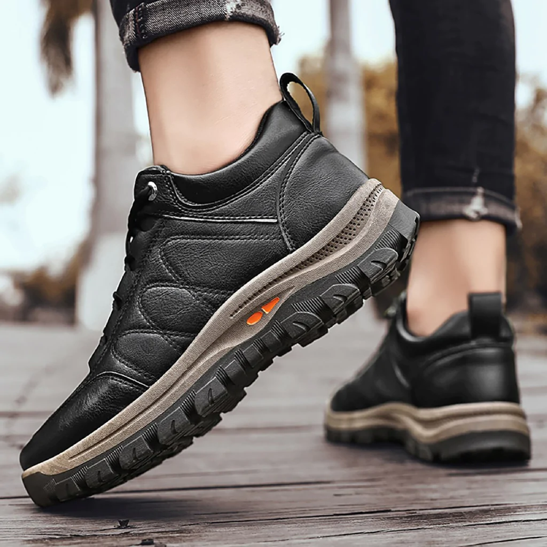 Scarpe sportive ortopediche Orthogy Deluxe da uomo per comfort tutto il giorno | Lersk