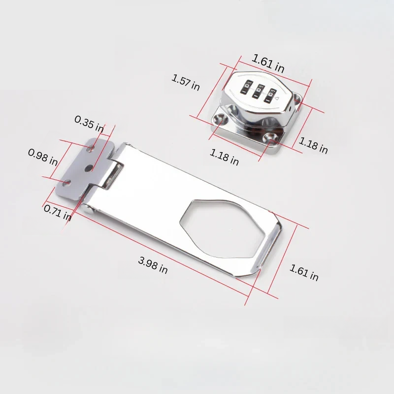 Secure Cabinet Lock With 3 Digit Combination For Keyless Entry Of Drawers And Cabinets | Lersk