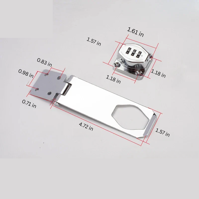 Secure Cabinet Lock With 3 Digit Combination For Keyless Entry Of Drawers And Cabinets | Lersk