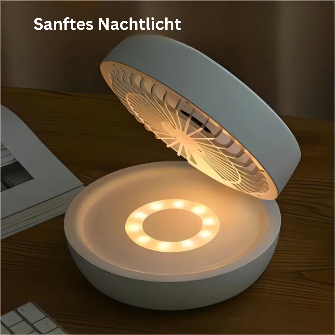 WallBreeze | Ventilatore da parete portatile USB, silenzioso per la casa | Lersk