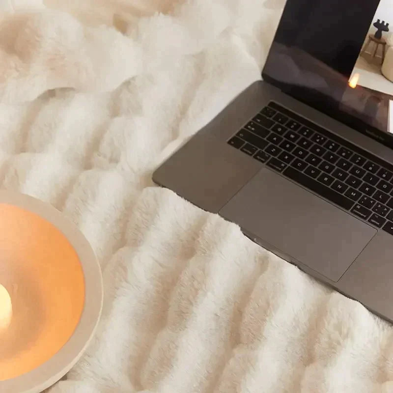 LumenWeave Wool Blanket Plush Warmth for Cozy Nights | Lersk