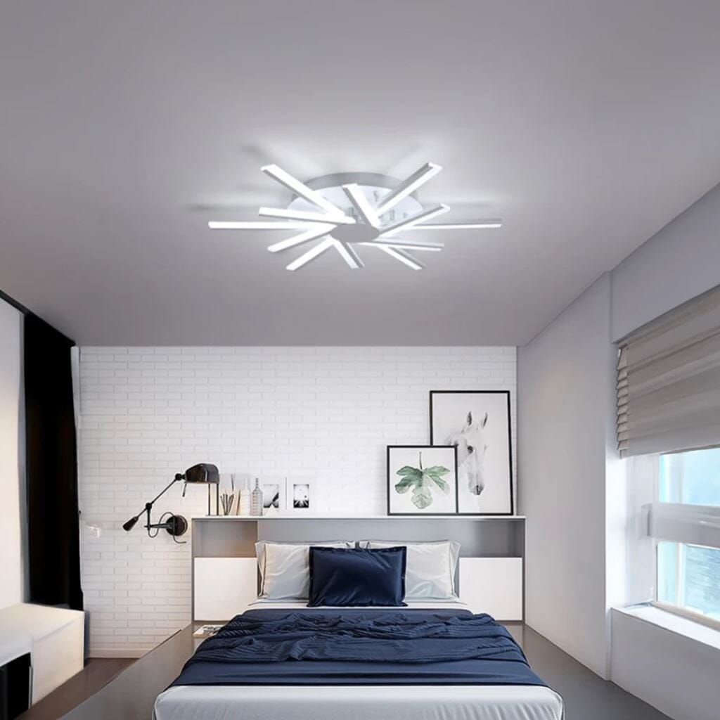 LumaNova Stilfuldt Moderne Akryl Indbygningsloftlampe | Lersk