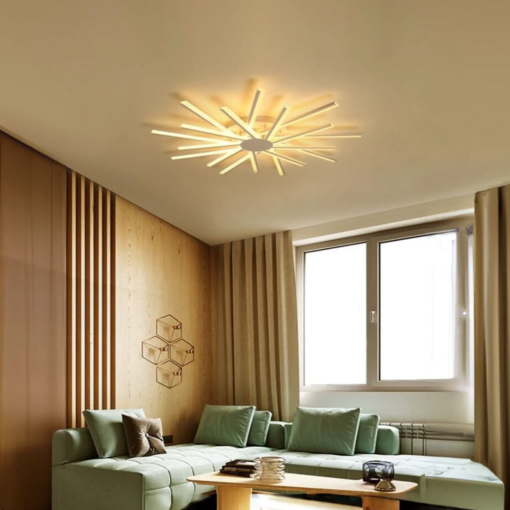 LumaNova Stilfuldt Moderne Akryl Indbygningsloftlampe | Lersk