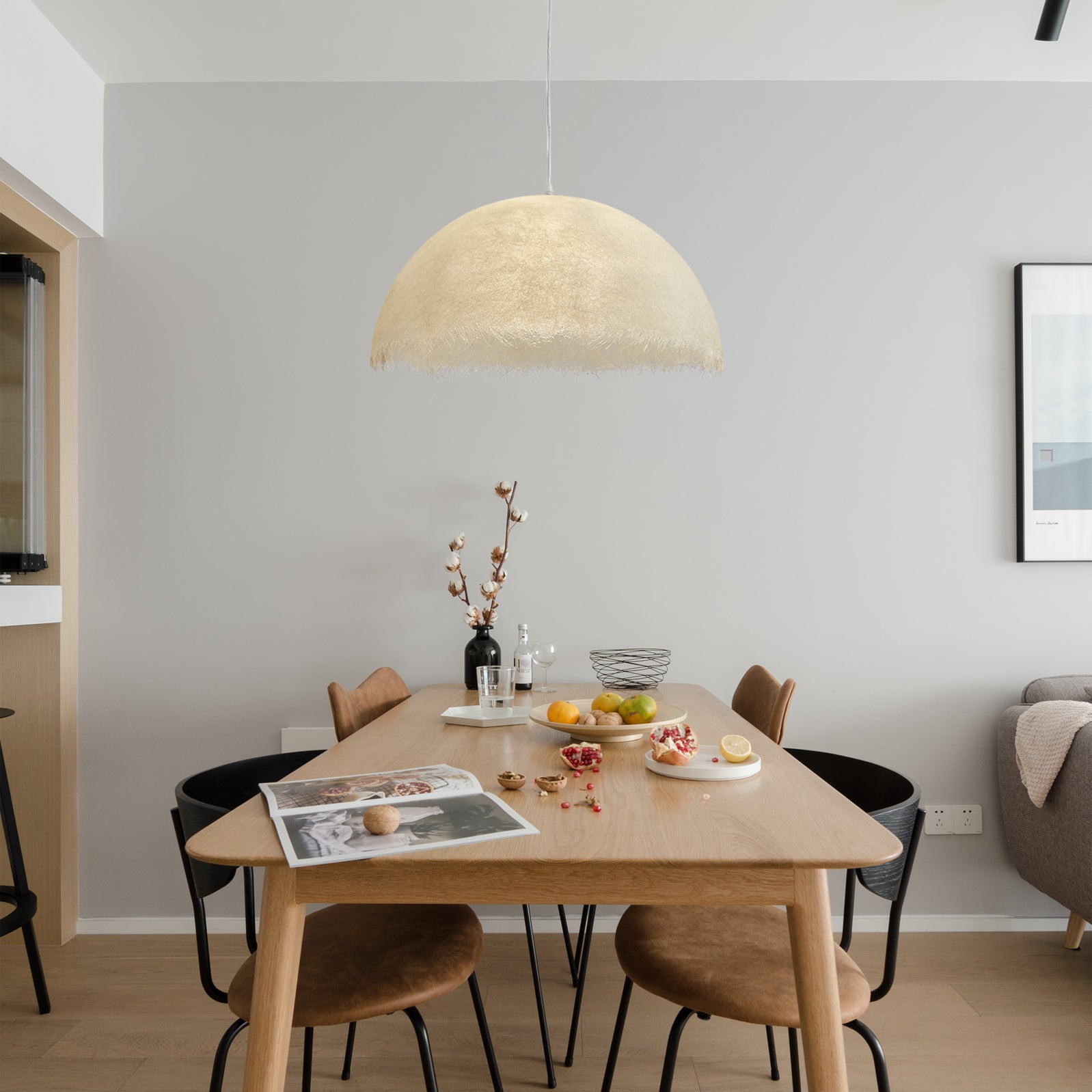NovaLine Minimalist Pendant Lamp in Epoxy and Metal | Lersk