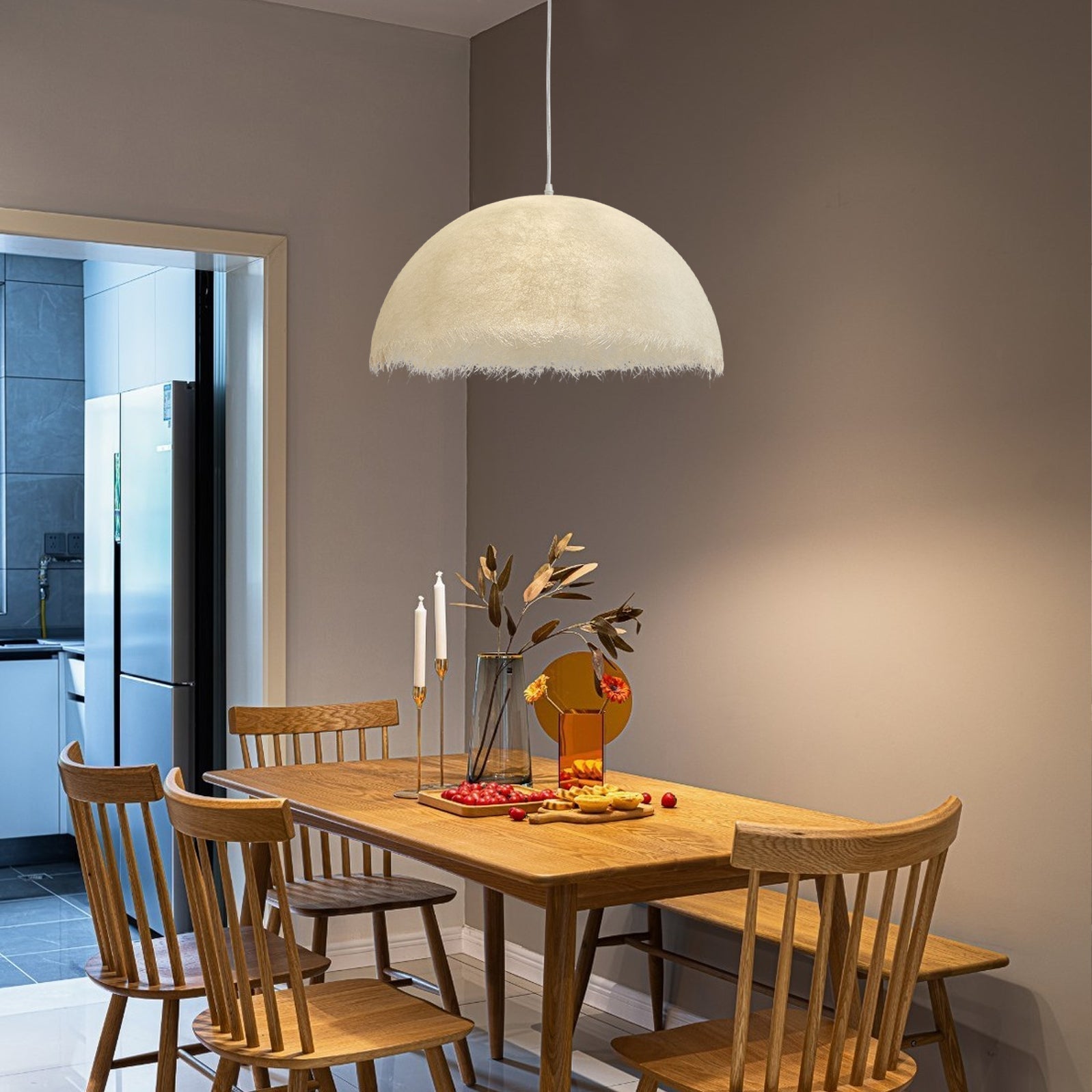 NovaLine Minimalist Pendant Lamp in Epoxy and Metal | Lersk