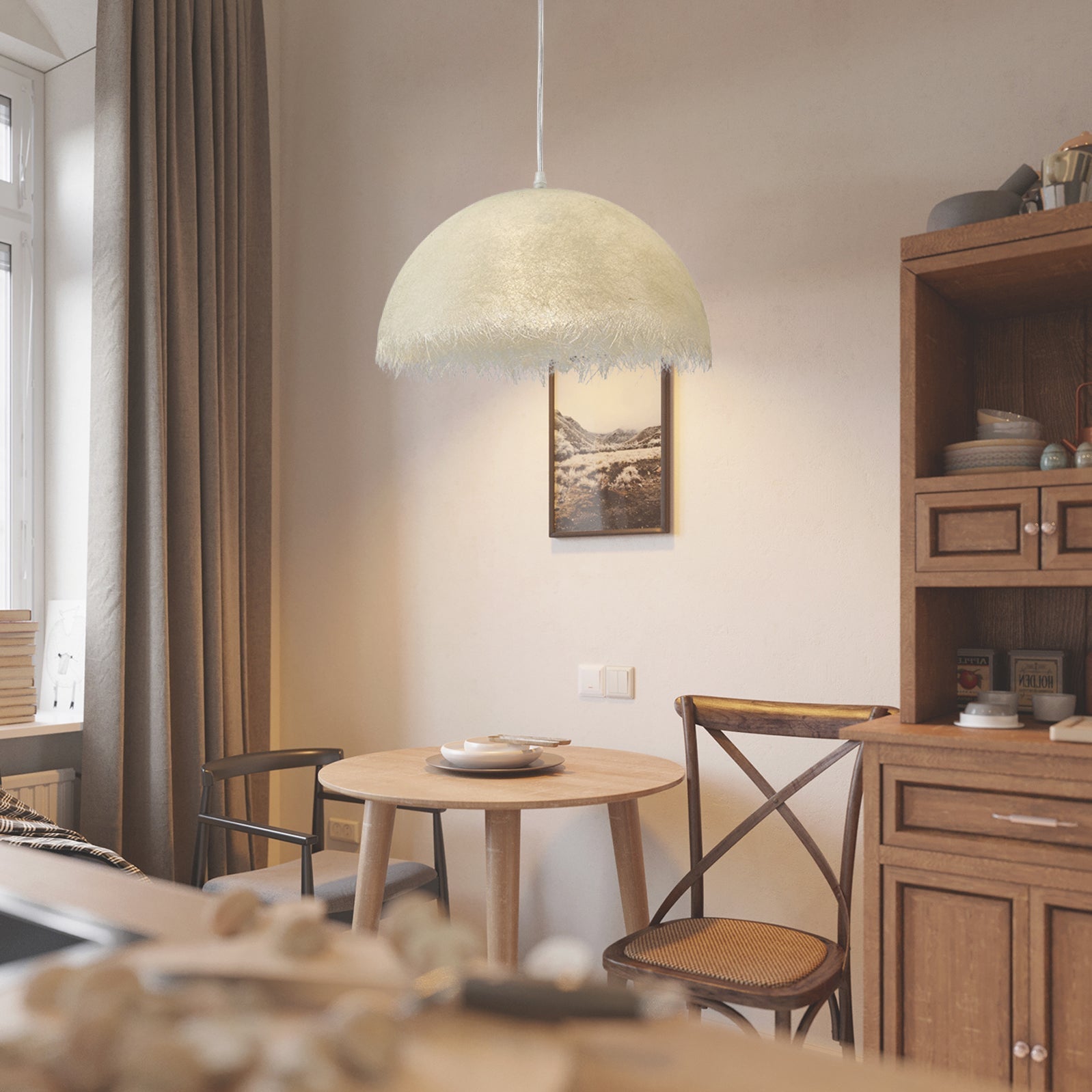 NovaLine Minimalist Pendant Lamp in Epoxy and Metal | Lersk