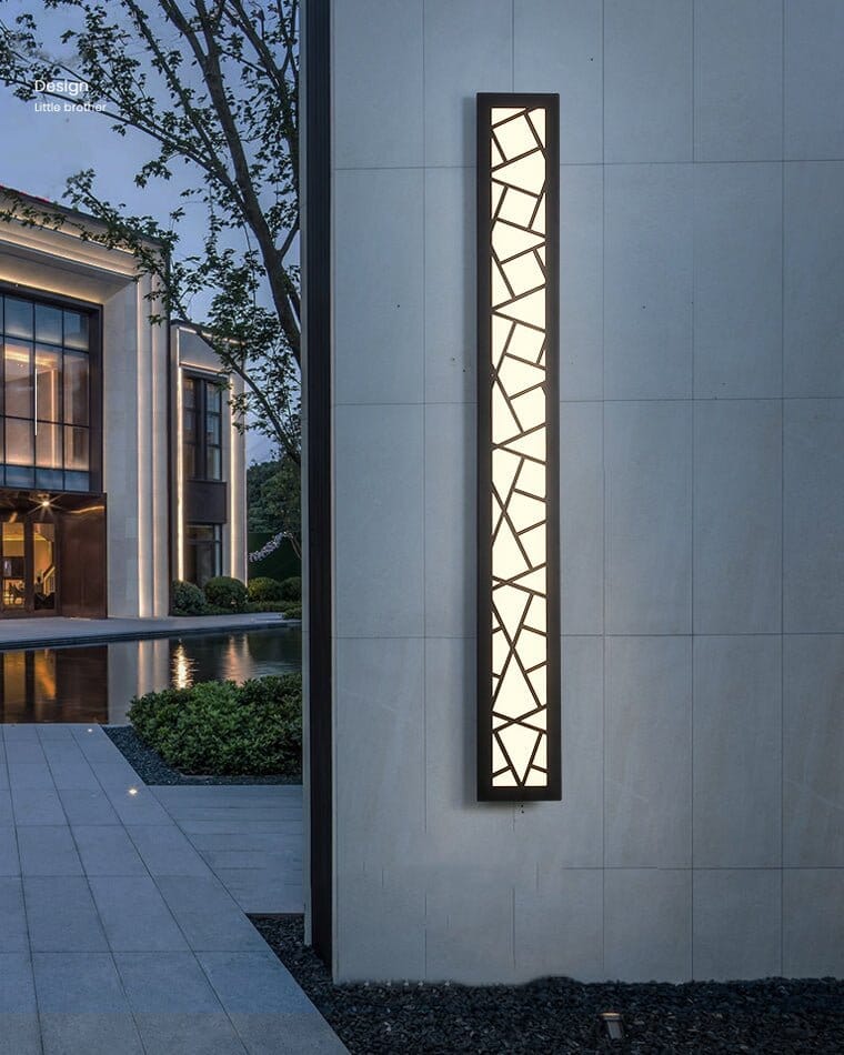 NovaBeam Lampada da Parete da Esterno Elegante e Durevole con LED a Risparmio Energetico | Lersk