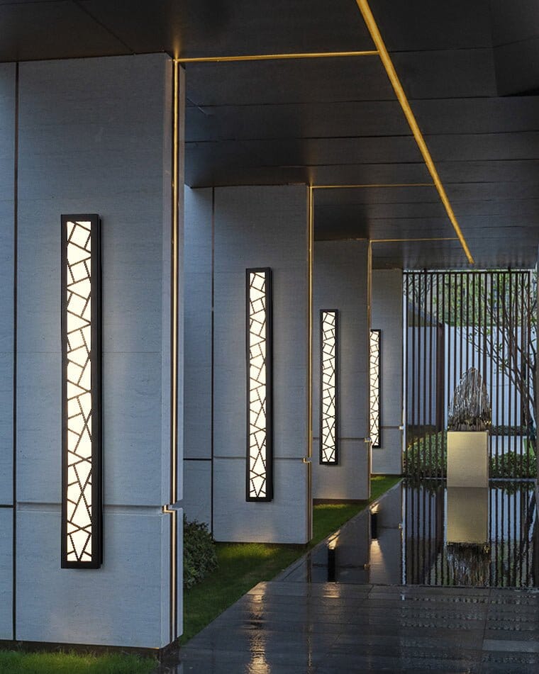 NovaBeam Lampada da Parete da Esterno Elegante e Durevole con LED a Risparmio Energetico | Lersk