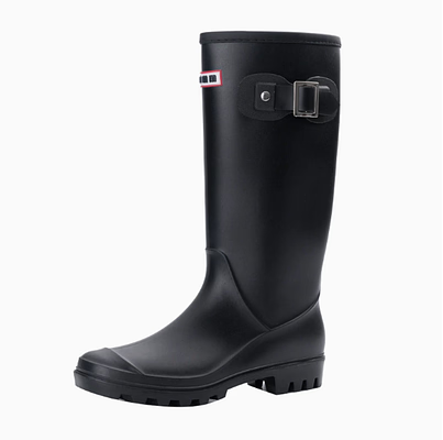Rain Boots For Women HighSpat Waterproof With Grip Sole For Wet Weather Conditions | Lersk