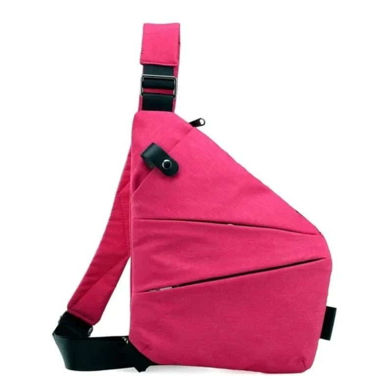 Anti Theft Crossbody Bag For Travelers With Hidden Zippers And Lightweight | Lersk