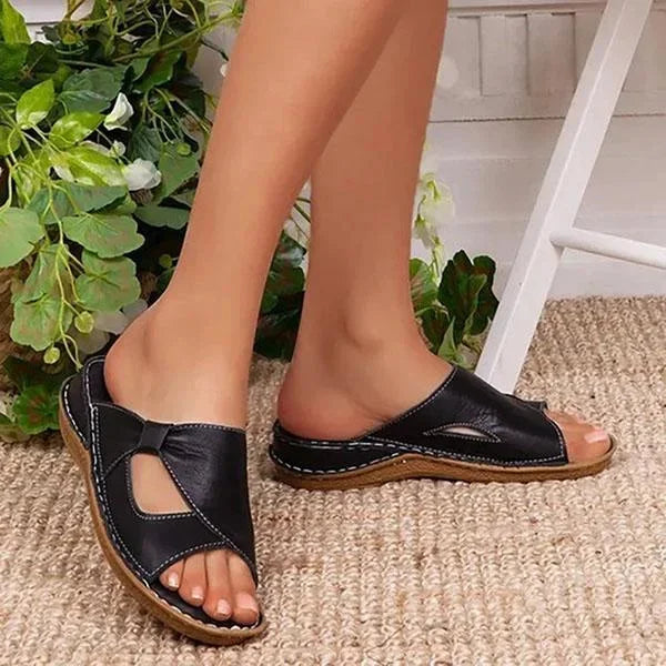 Leather Sandals With Arch Support For Everyday Comfort And Foot Alignment For All Day Wear | Lersk