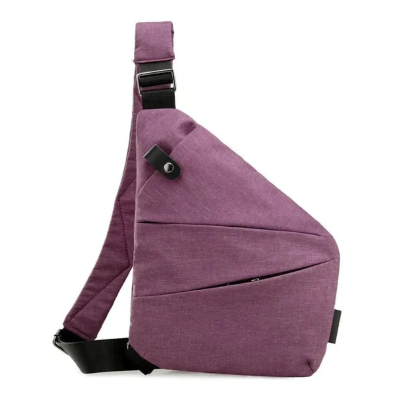 Anti Theft Crossbody Bag For Travelers With Hidden Zippers And Lightweight | Lersk