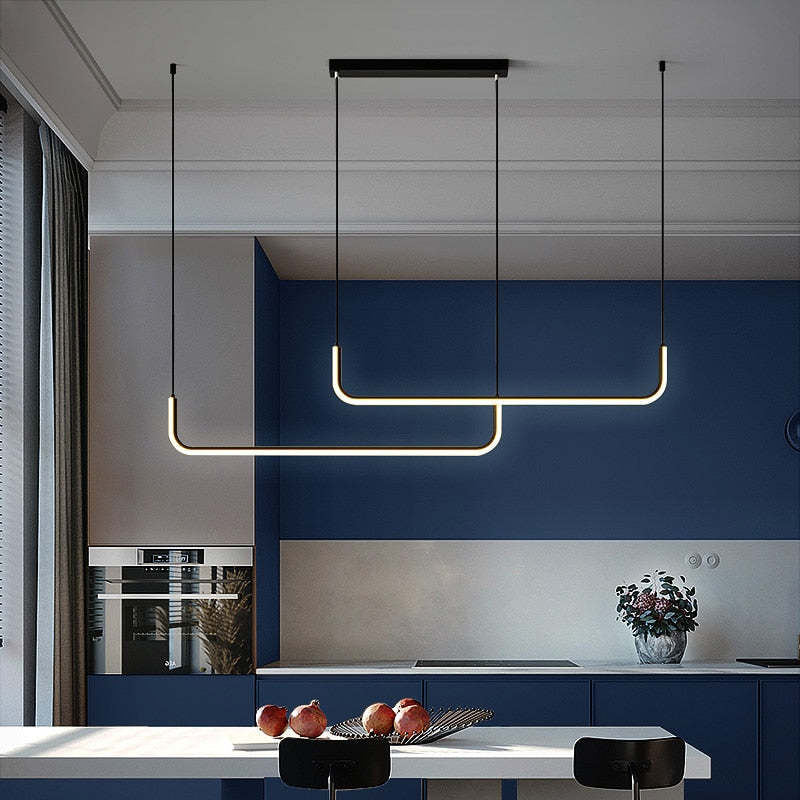 Ardente Glow Metal and Silicone Pendant Lamp With Warm Light | Lersk