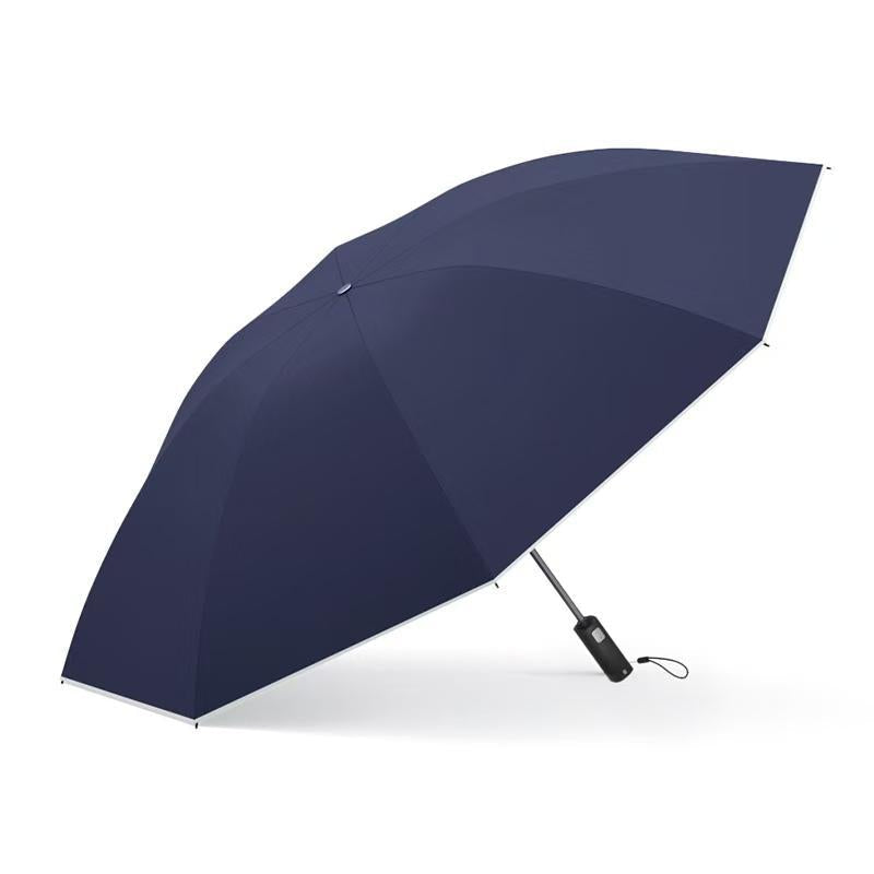 Winddichter faltbarer Regenschirm mit Ringverschlussgriff für den täglichen Gebrauch und Regenschutz | Lersk