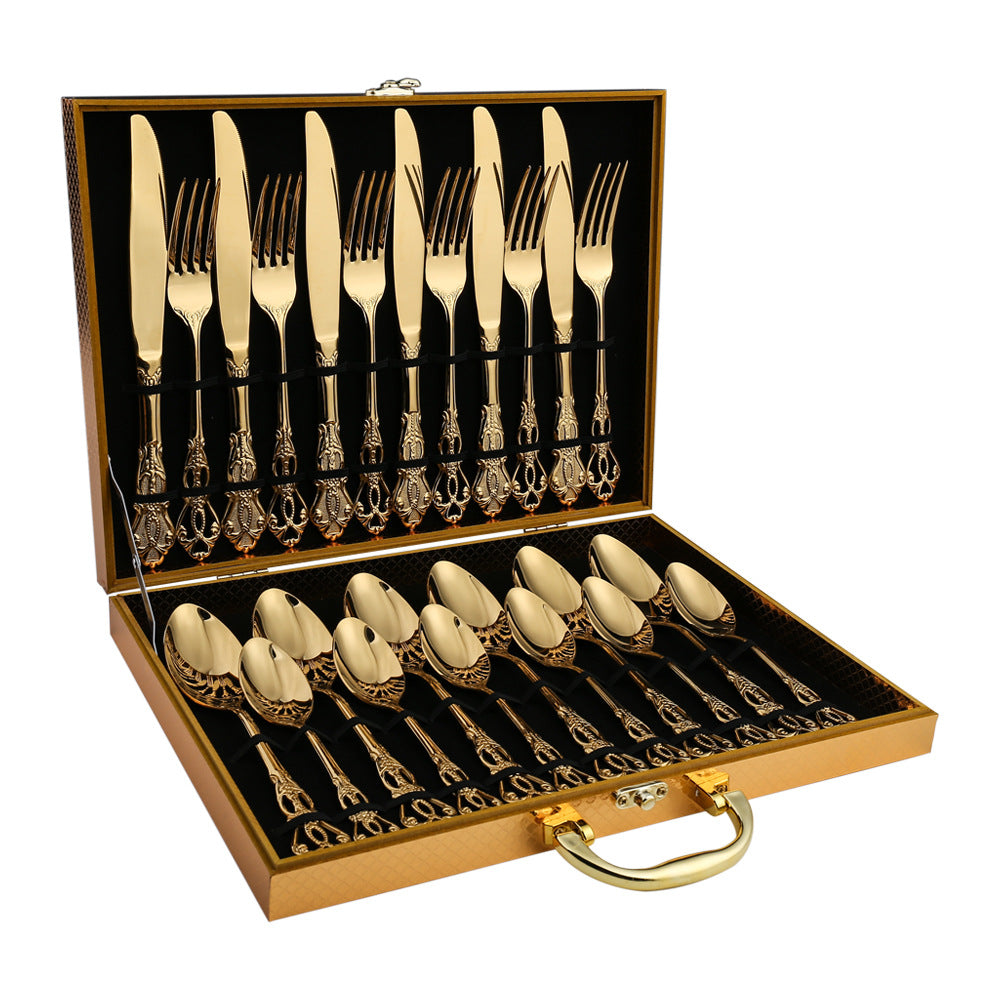 Novae Stainless Steel Cutlery Set Hand-Forged Durable | Lersk