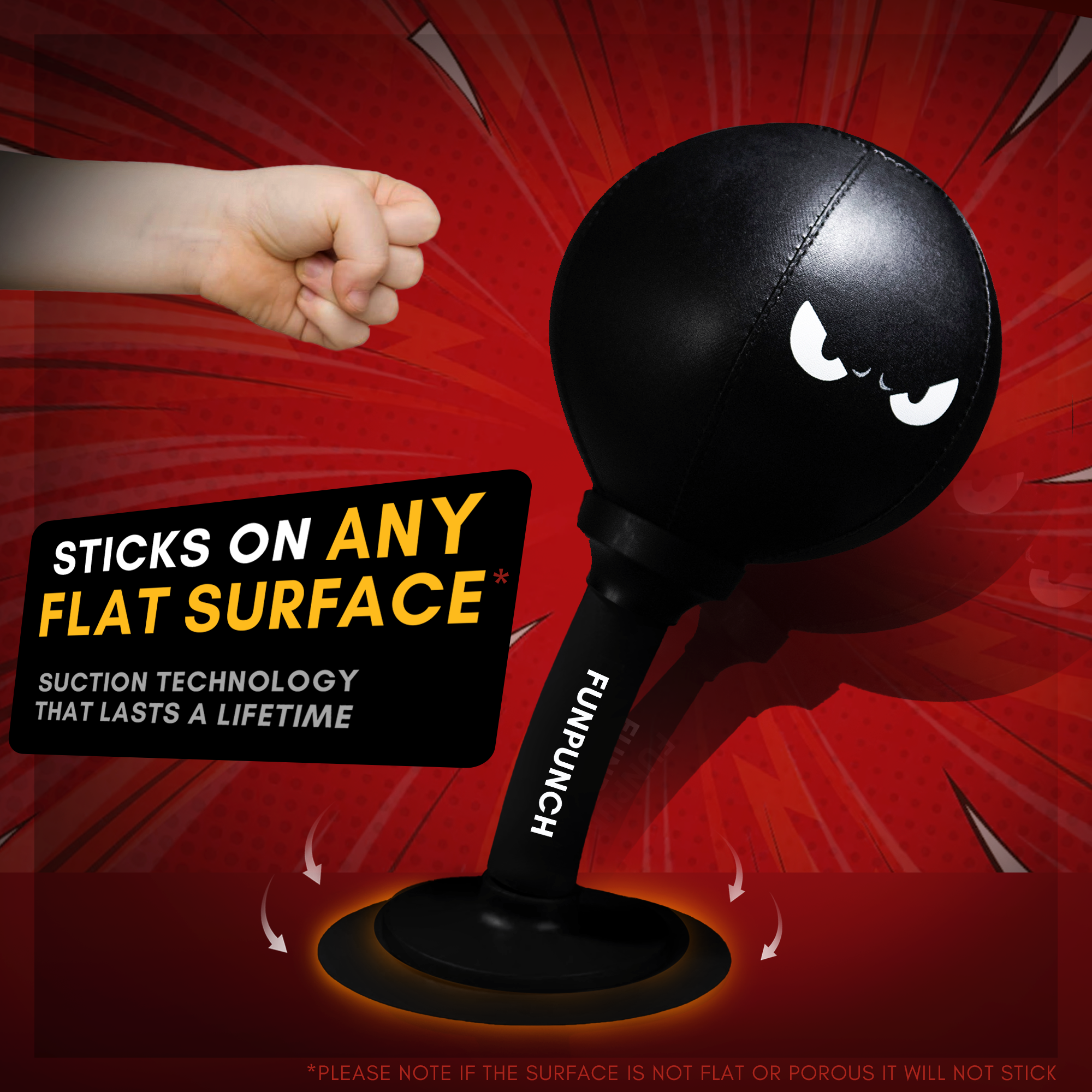 FunPunch R-Rage Bag Kids Edition — Active Play & Energy Outlet | punching ball | Lersk