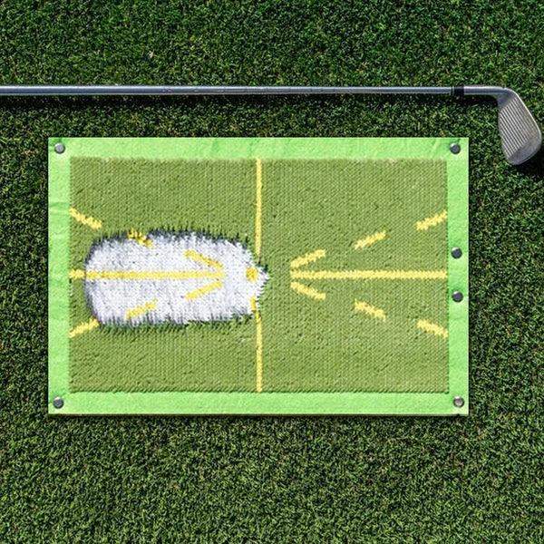 Evde Pratik İçin Anında Geri Bildirimli Golf Salınımı Antrenman Matı | Lersk