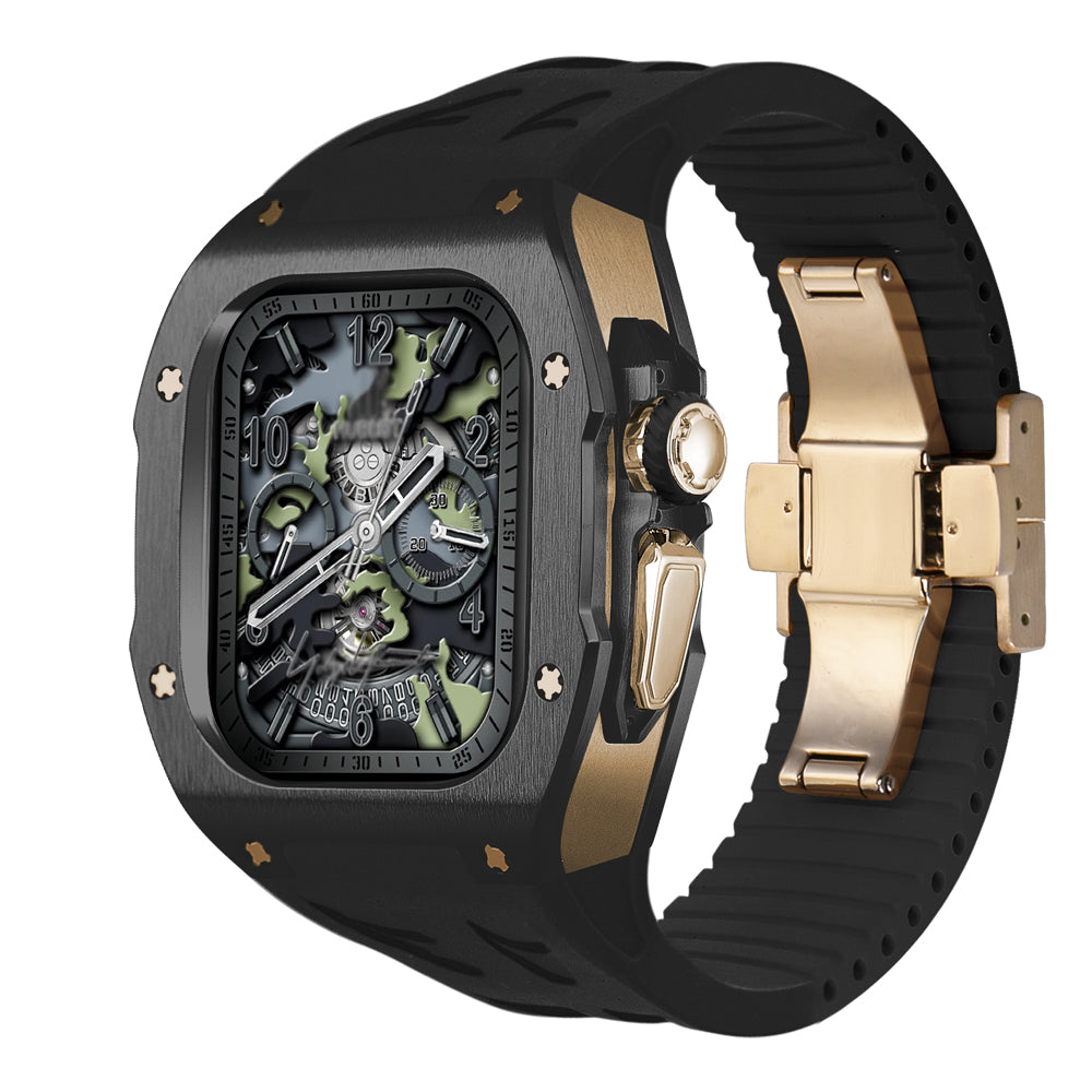AeroNova Titanium Case & Fluororubber Band for AW Ultra | Lersk