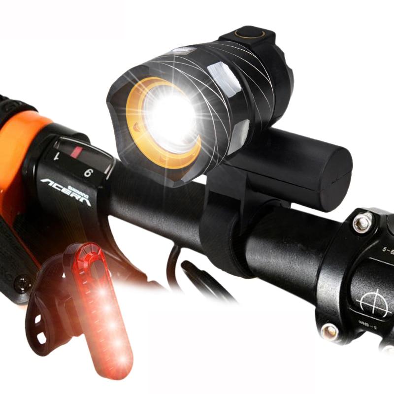 VeloBeam USB Rechargeable 5 Red LEDs Waterproof Bike Light | Lersk