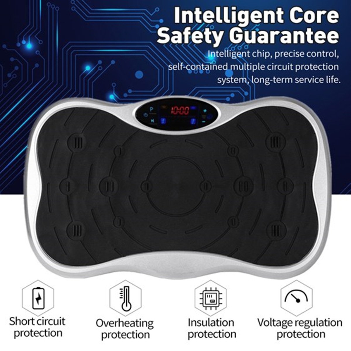 Máquina de Exercício com Placa de Vibração Corporal Total VibraCore | Lersk