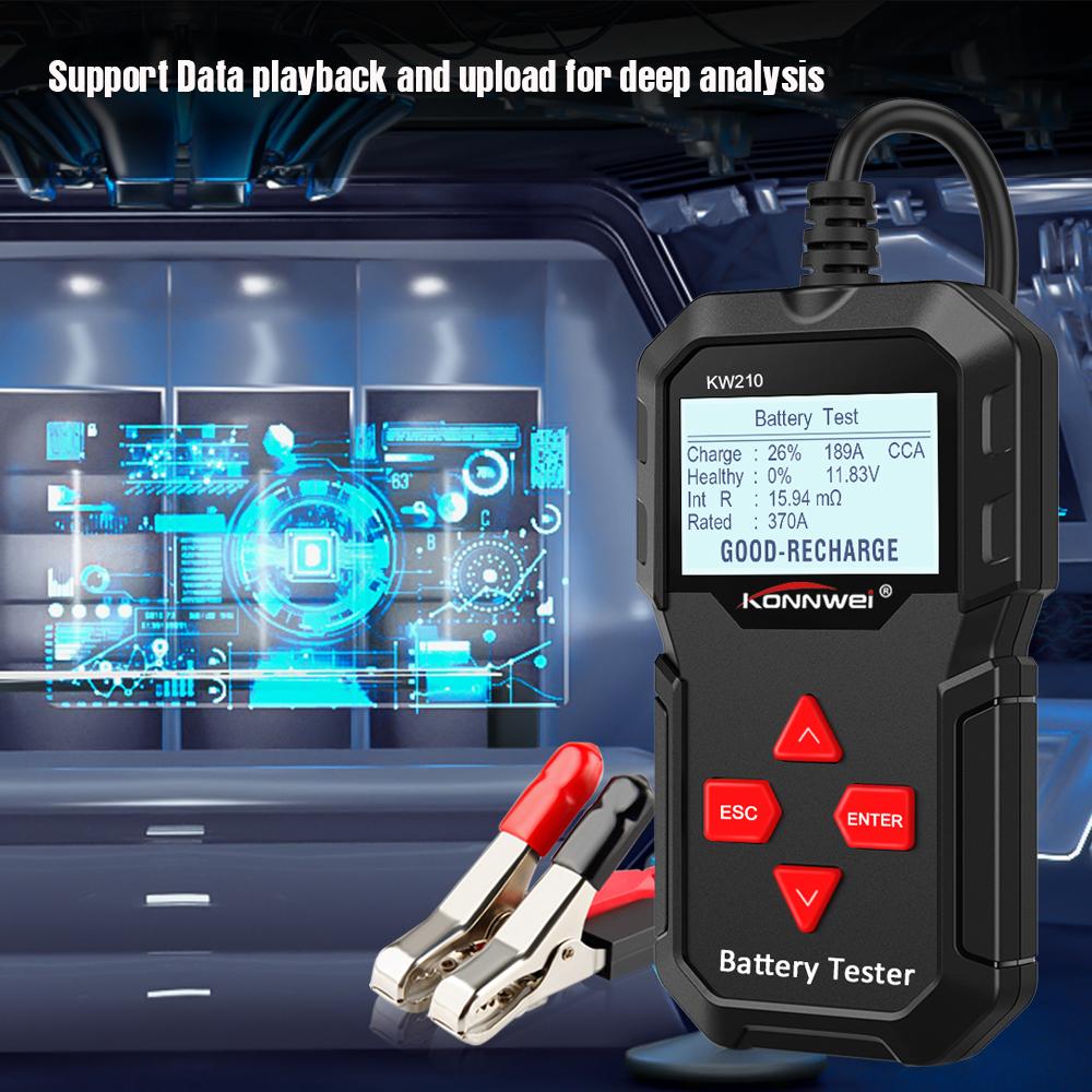 Tester diagnostico avanzato per batteria auto e alternatore VoltPro | Lersk