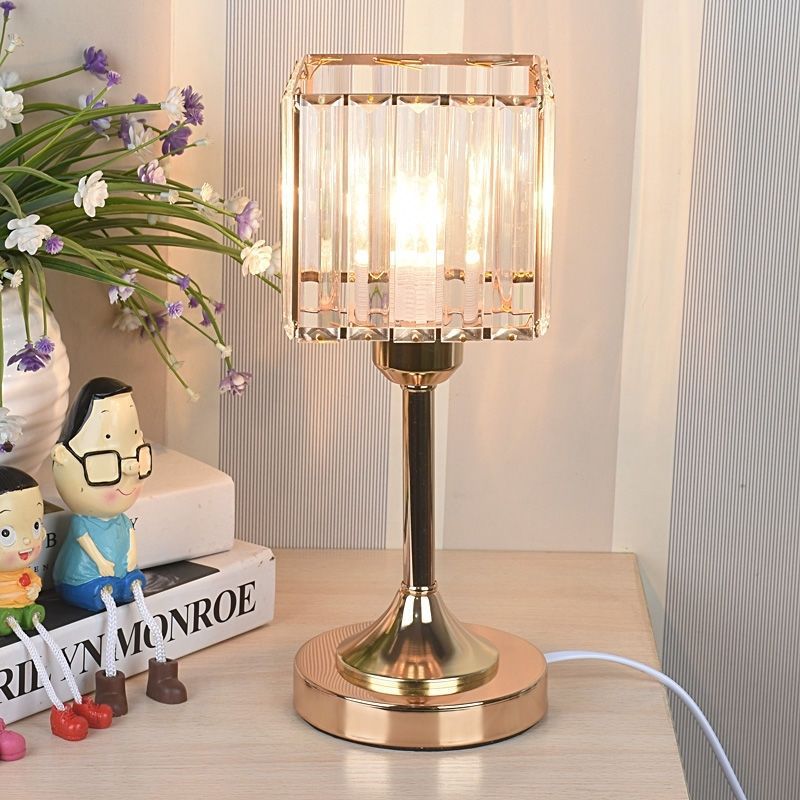Nordic Crystal Table Lamp With Crystal Accent For Modern Interiors And Home Decor | Lersk