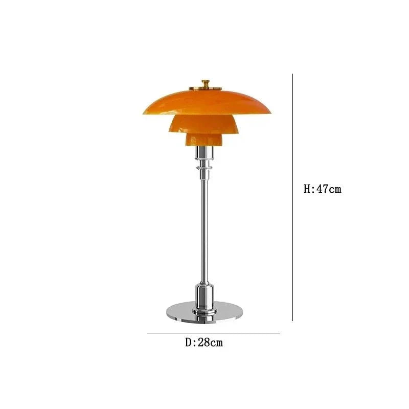 Lampă de birou Asterin Art Deco cu model geometric îndrăzneț | Lersk