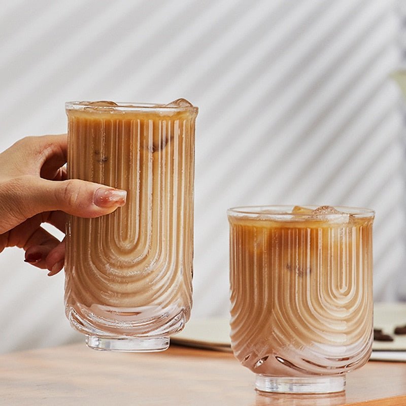 Aurora Latte Glas Krus Limited Edition Iced Coffee Krus | Lersk