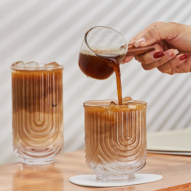 Aurora Latte Glas Krus Limited Edition Iced Coffee Krus | Lersk