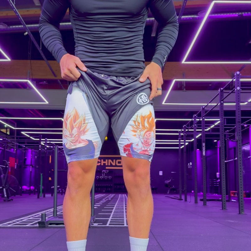 AzuraFlex Anime Gym Shorts Limited Edition Comfort Wear | Lersk