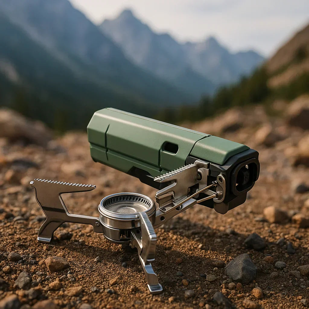 TrailFlame Portable Camping Gas Stove With Adjustable Heat | Lersk