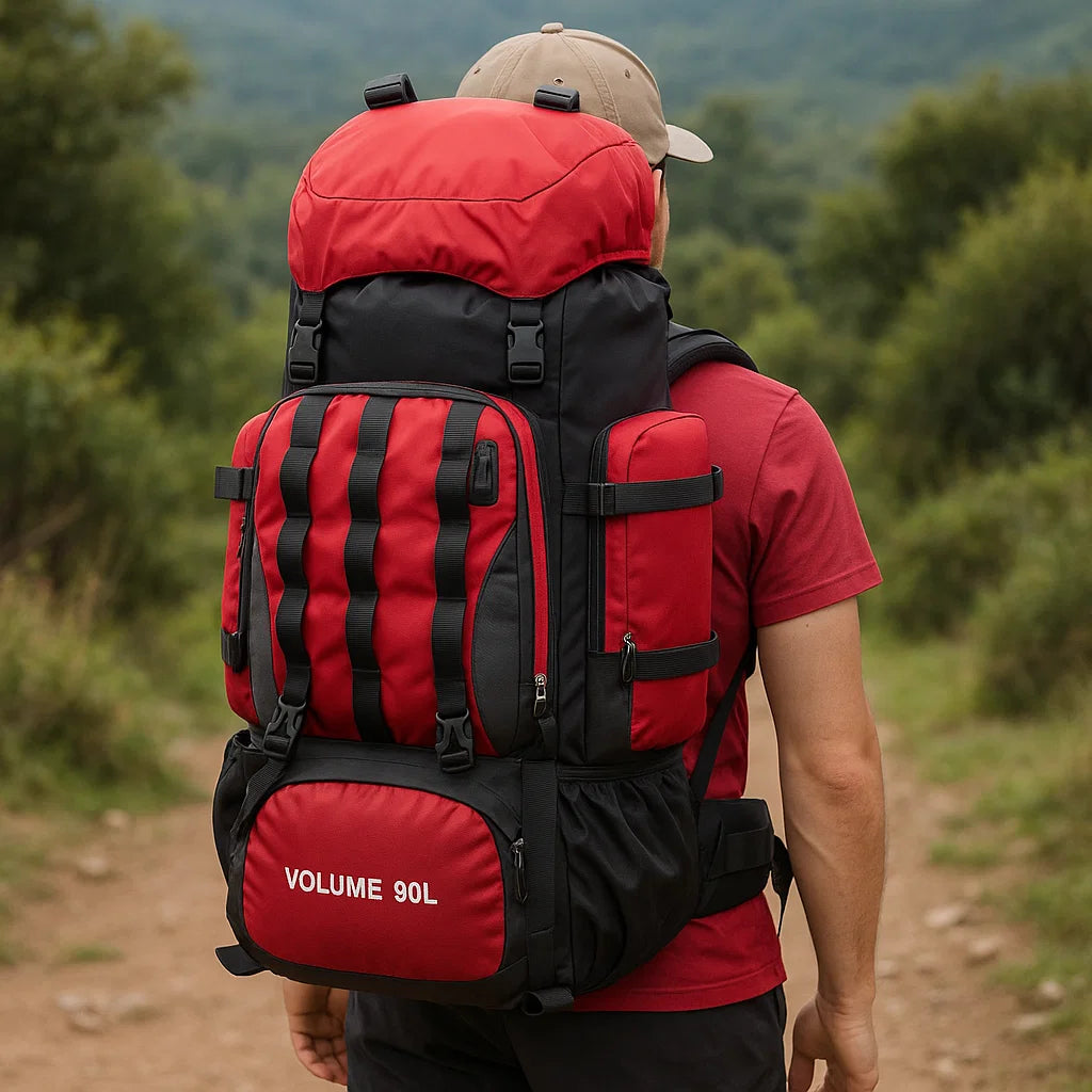TrekLine 90L Waterproof Hiking Backpack Ultra-Light | Lersk