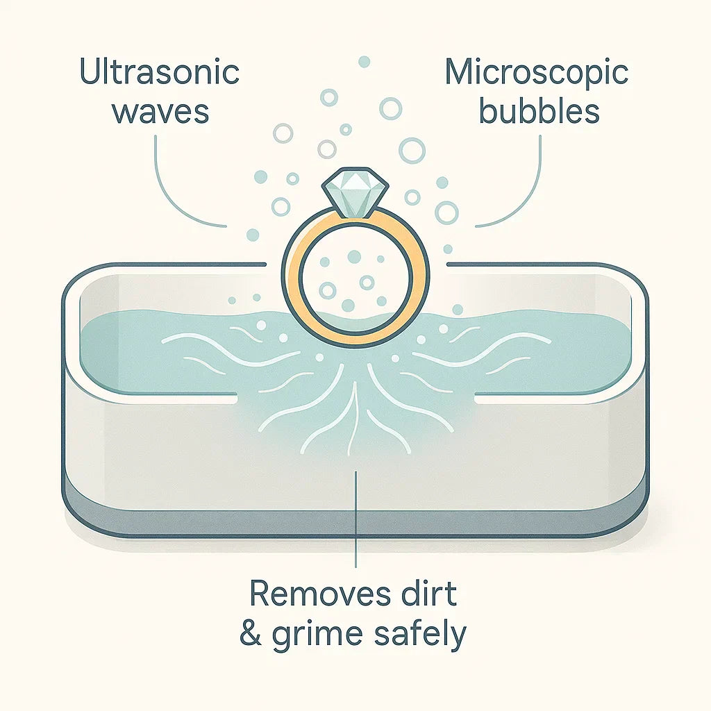 Lumi Sonic Cleaner | Jewelry, Glasses, Watches & Dentures | Lersk