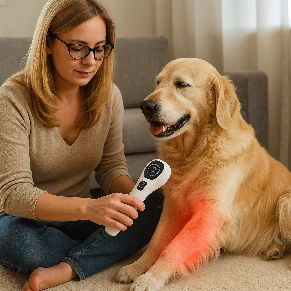 CanineLuma přenosný laser pro psy na úlevu kloubů a péči o rány | Lersk