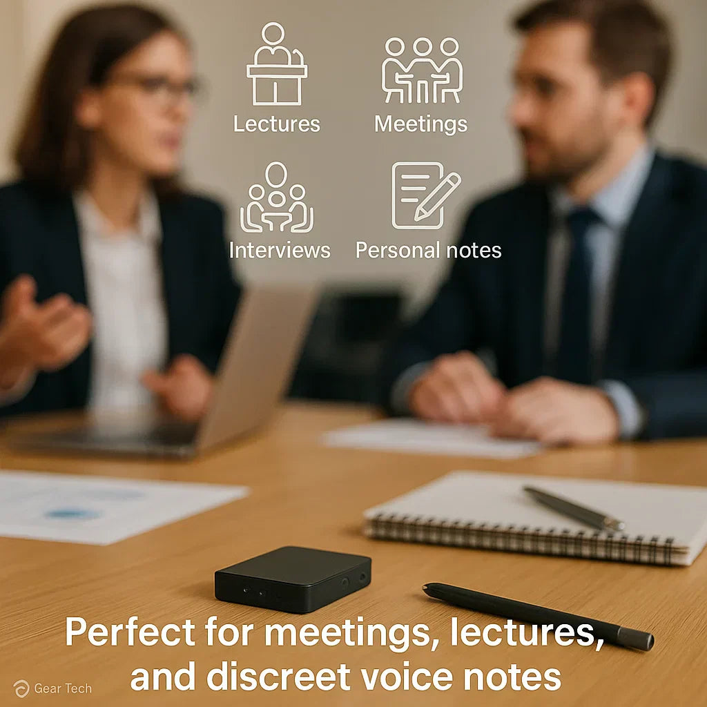VoxiMini Discreet Voice Recorder With Voice Activation | Lersk