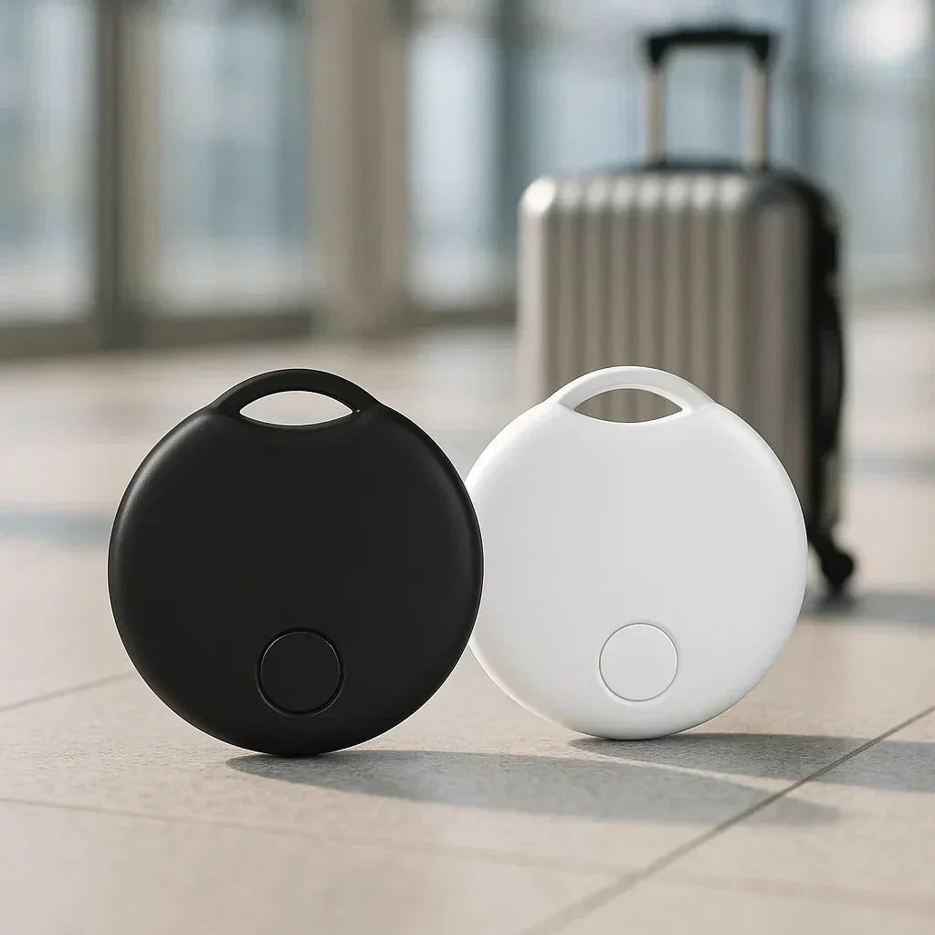 NomadTrack Kompakt Bluetooth Bagagetracker til Rejser | Lersk