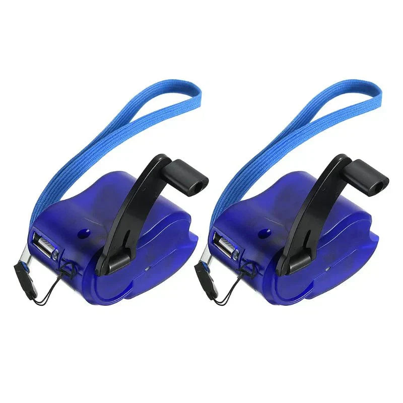 Portable Hand Crank Emergency Charger With USB And LED Portable Hand Crank Emergency Charger With USB And LED | Lersk