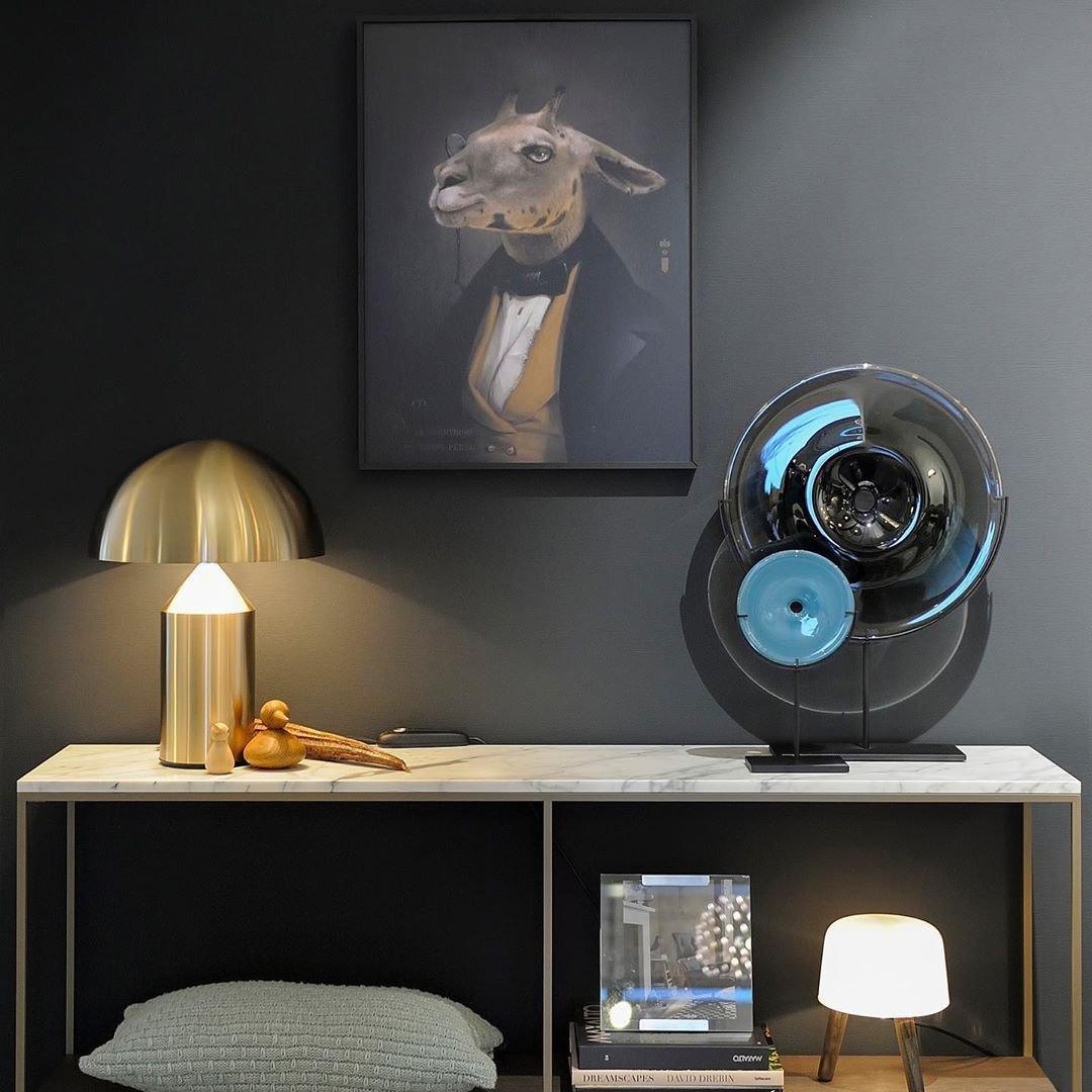 Astra Geometry Metal Table Lamp for Modern Interiors | Atollo | Lersk