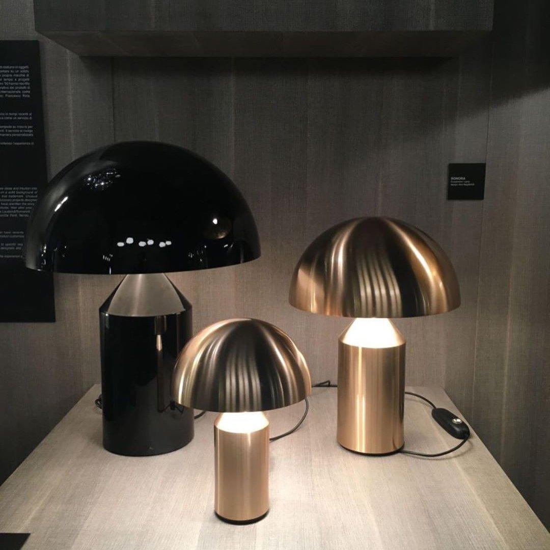 Astra Geometry Metal Table Lamp for Modern Interiors | Atollo | Lersk