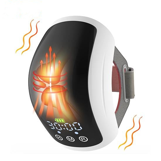 Appareil de massage par luminothérapie triple longueur d'onde pour genoux avec 630 nm, 660 nm et 880 nm pour le confort articulaire | Lersk