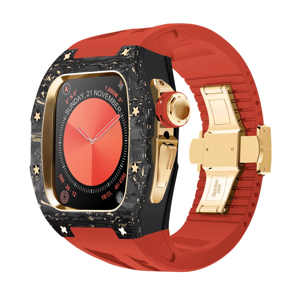 Zestaw do modernizacji NovaCarb S10 Titanium Apple Watch z włókna węglowego | Lersk