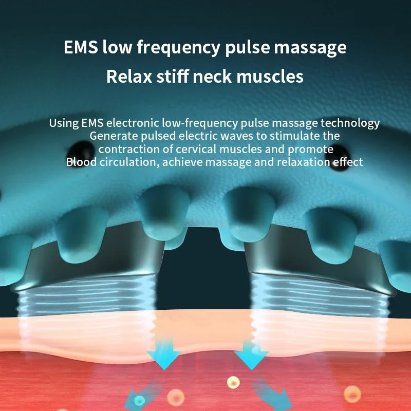Neck Massager Pro EMS Deep Tissue Relief for Office Workers | Lersk