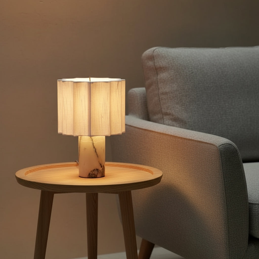 Modern Marble Table Lamp For Elegant Decorative Lighting | Lersk