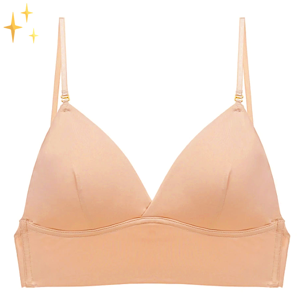 Reggiseno senza schienale in seta Moonlight, comfort invisibile per donna | Lersk