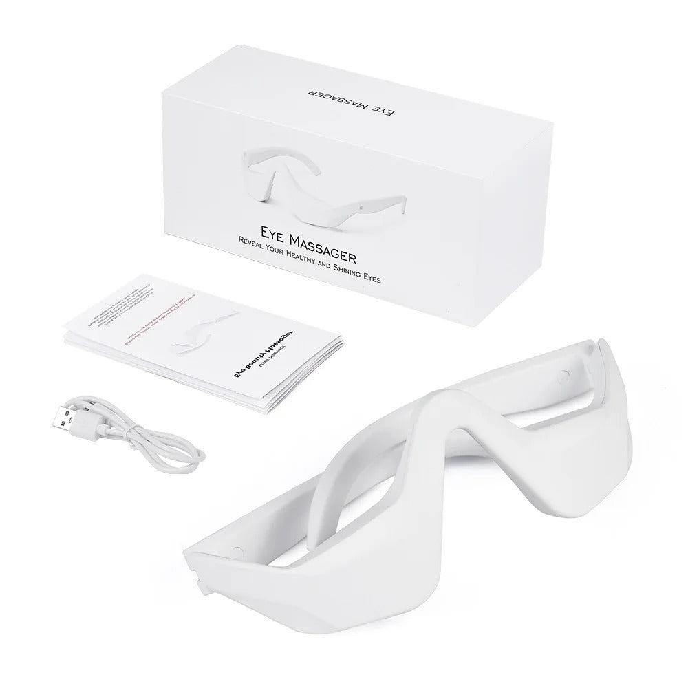 Appareil de massage par lumière rouge pour les yeux fatigués, réduit les rides et les poches | Lersk