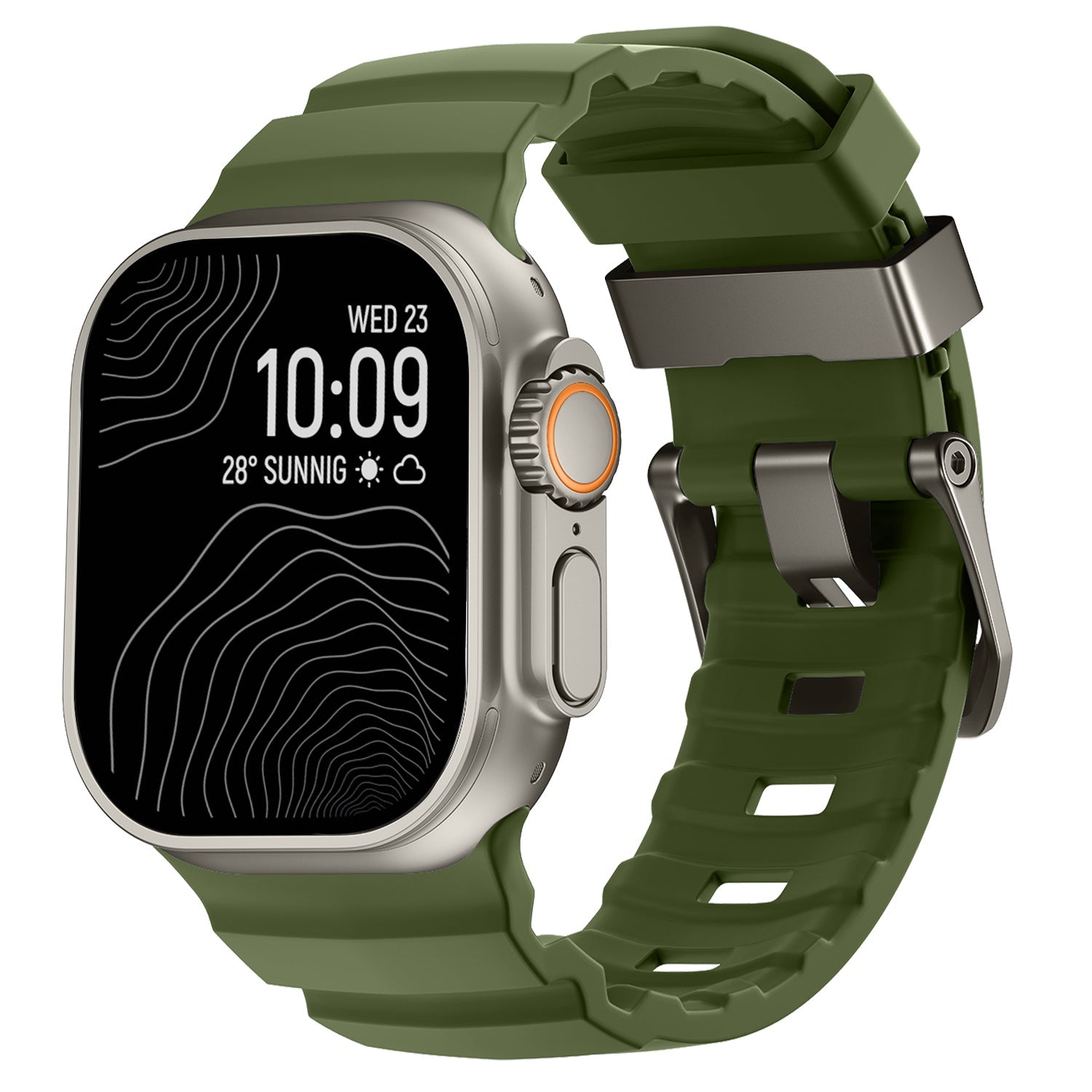 Sportovní silikonový řemínek TrailBound pro Apple Watch | Lersk
