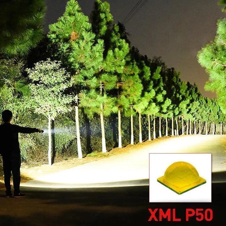 VoltRidge 90 000 lumenů XHP50.2 LED svítilna Pro Max | Lersk
