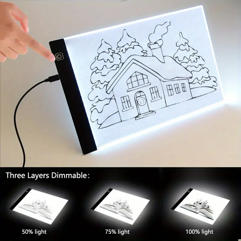 LumiTrace LED Tracing Light Box For A3, A4, A5 | Lersk