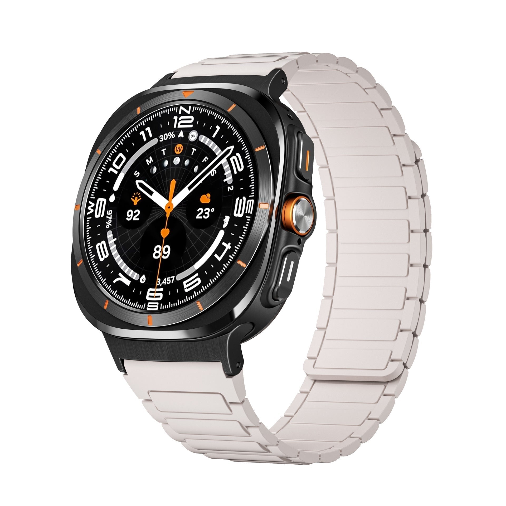 Pulseira Desportiva Magnética de Silicone Rivon para Samsung Watch 7 Ultra | Lersk